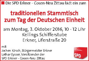 Tag der Deutschen Einheit 2016